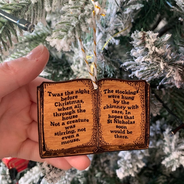 🔥Hot Christmas Sale🔥 Wooden Christmas Decorations Classical Poetry Decoration