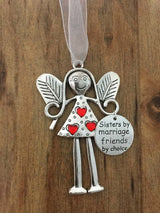 Crazy Beautiful Friends Forever - Angel Ornament