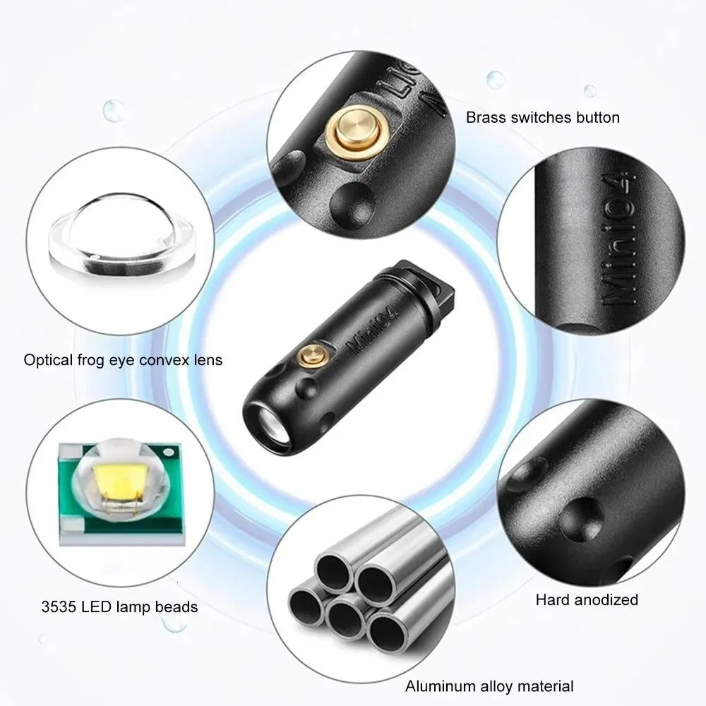 Mini04 Keychain Flashlight