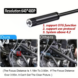 USB Endoscope for Smartphone - Waterproof Borescope Camera