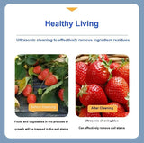 Ultrasonic Fruits Vegetable Washing Basket