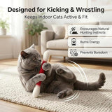 Giant Cotton Swab Cat Toy with Catnip 12PCS