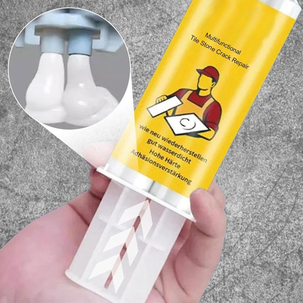🧱 BUY 1 GET 1 FREE! ✨Tile & Stone Crack Repair Kit