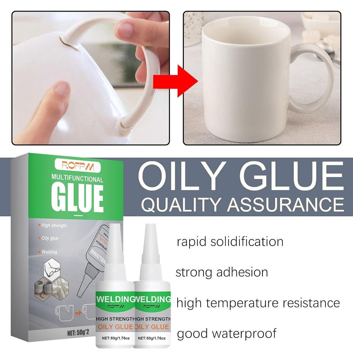 ✨ BUY 1 GET 1 FREE ✨ High Strength Oily Welding Glue