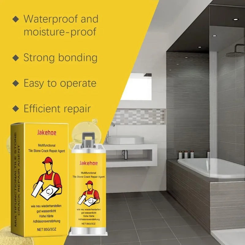 🧱 BUY 1 GET 1 FREE! ✨Tile & Stone Crack Repair Kit