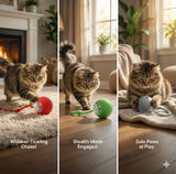 The Ultimate Auto-Moving Chase Ball for Cats & Dogs 2 Pack
