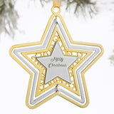 🎅Rotating Star🌟 Christmas Ornament
