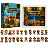 🔥FLASH SALE 50% OFF - 🐮Highland Cow Summer Vacation Advent Calendar 2026