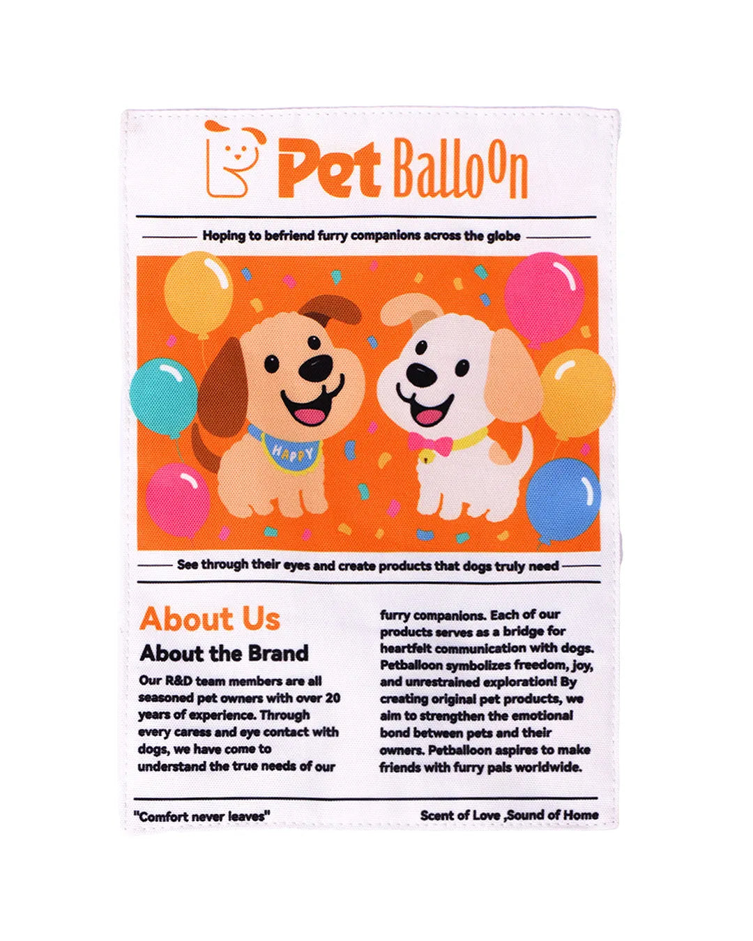 🔥2-Pack Bundle🔥 Newspaper Interactive Crinkle Dog Toy for Boredom Relief