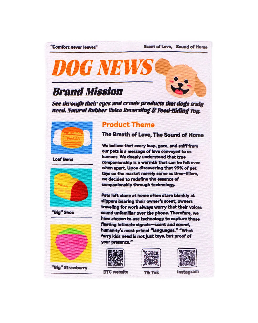 🔥2-Pack Bundle🔥 Newspaper Interactive Crinkle Dog Toy for Boredom Relief