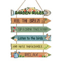 ⏳Zeitlich begrenzt 50 % Rabatt⏰Rustikales Holz-Gartenschild Wanddeko-Schild🏡🪧