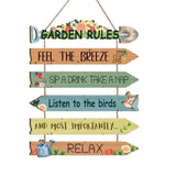 ⏳Limited-time 50% off⏰Rustic Wooden Garden Hanging Sign Wall Decor Plaque🏡🪧