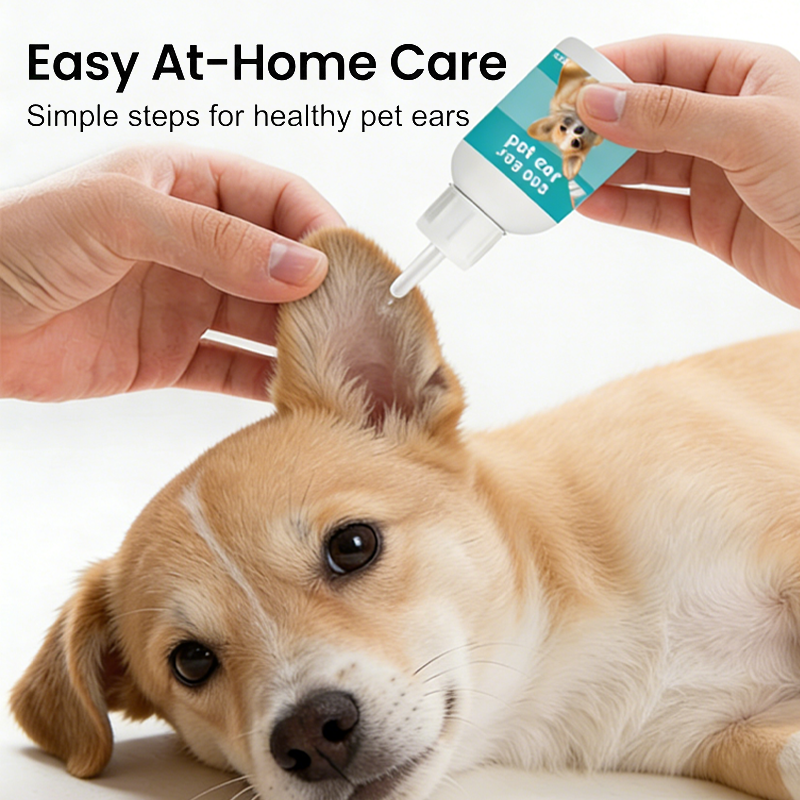 Gentle Pet Ear Cleaner Drops 2 Pack