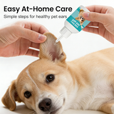 Gentle Pet Ear Cleaner Drops 2 Pack