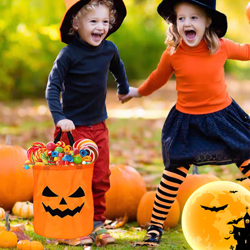 🎃 2026 Sale — Over 19,000 Sold!✨ Halloween Glowing Pumpkin Bag – LED Lights & Spacious Interior 🍬2 Pack