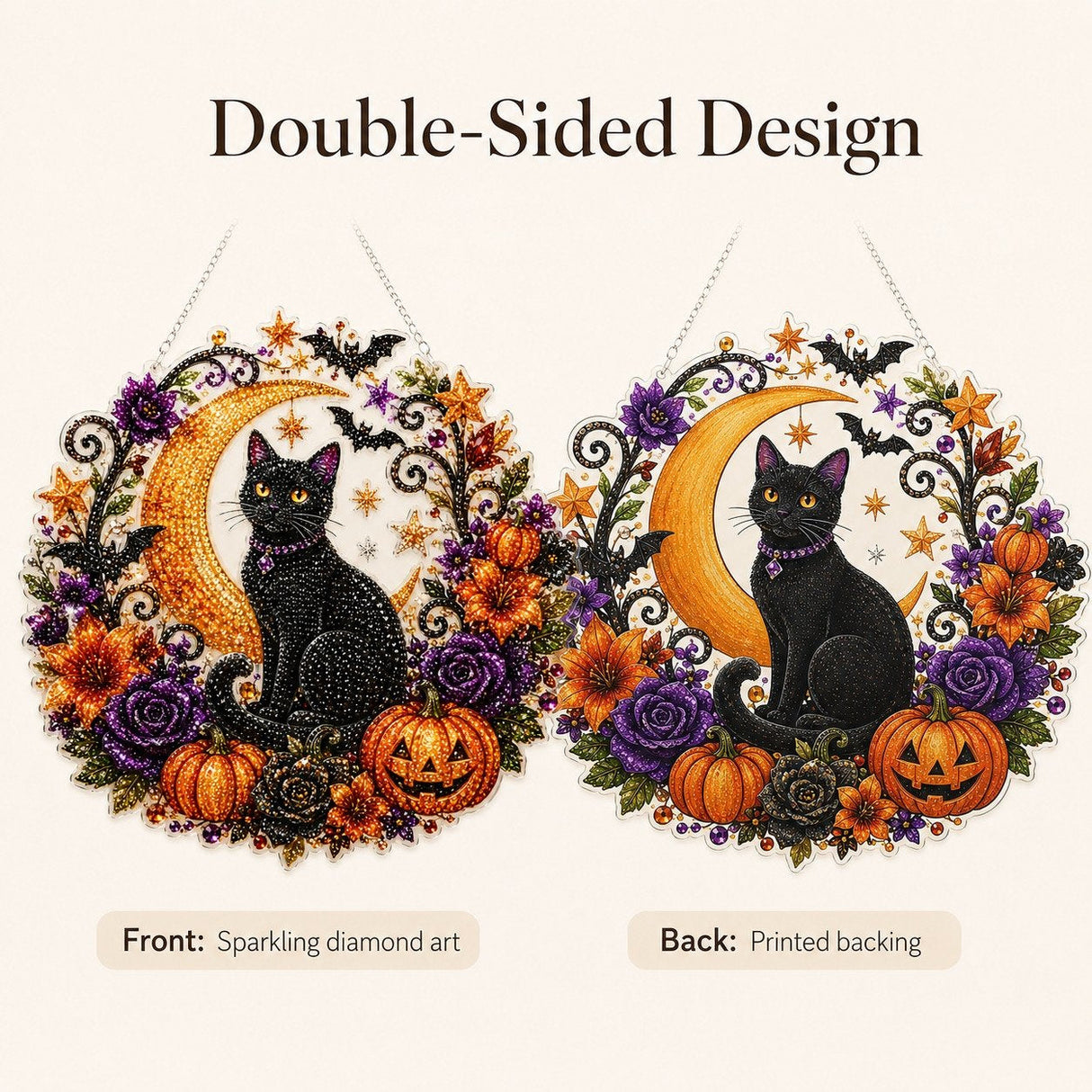 DIY Diamond Art Suncatcher Ornament Kit