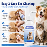 Gentle Pet Ear Cleansing Solution – 2 Pack