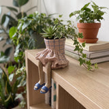 Dangling-Legs Character Planter Pot