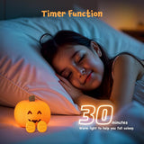 Rechargeable Silicone Pumpkin Night Light