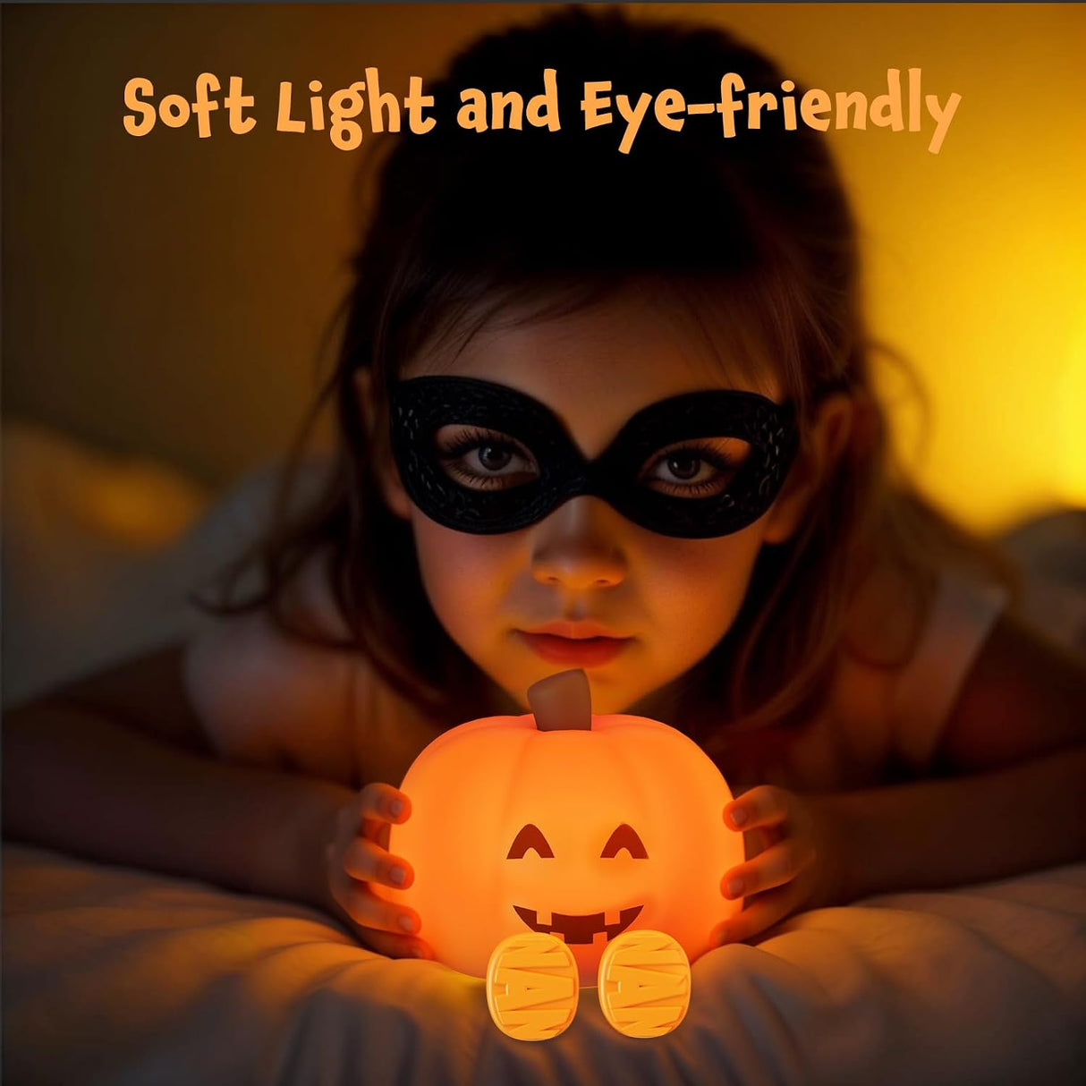 Rechargeable Silicone Pumpkin Night Light