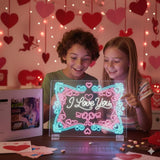 7-Color LED Acrylic Drawing Board – Large