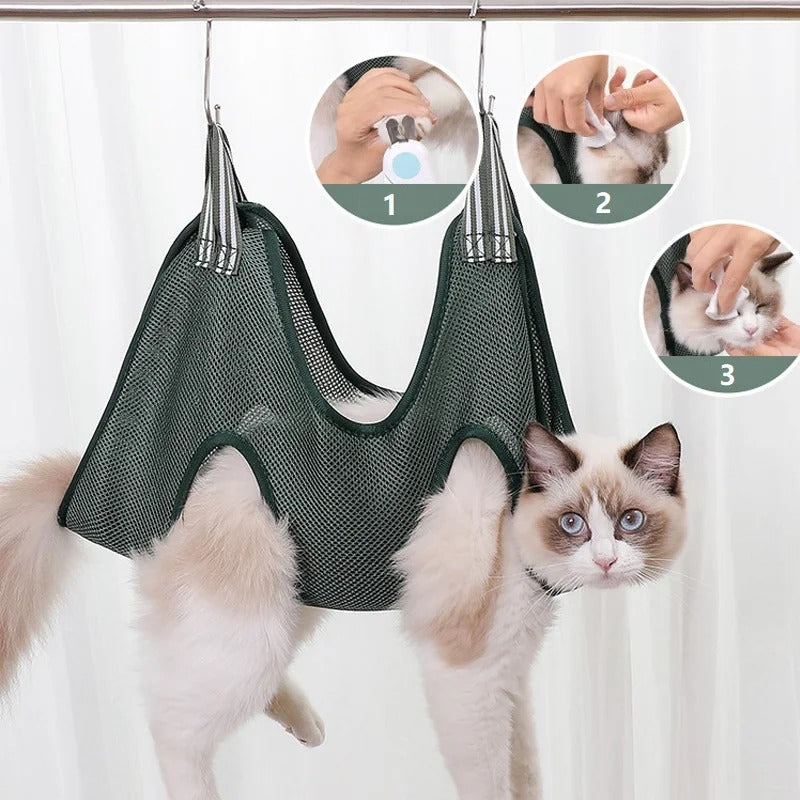 Pet Grooming Hammock Restraint Kit