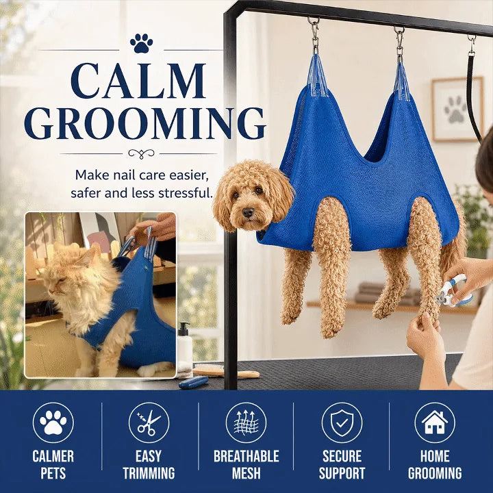 Pet Grooming Hammock Restraint Kit