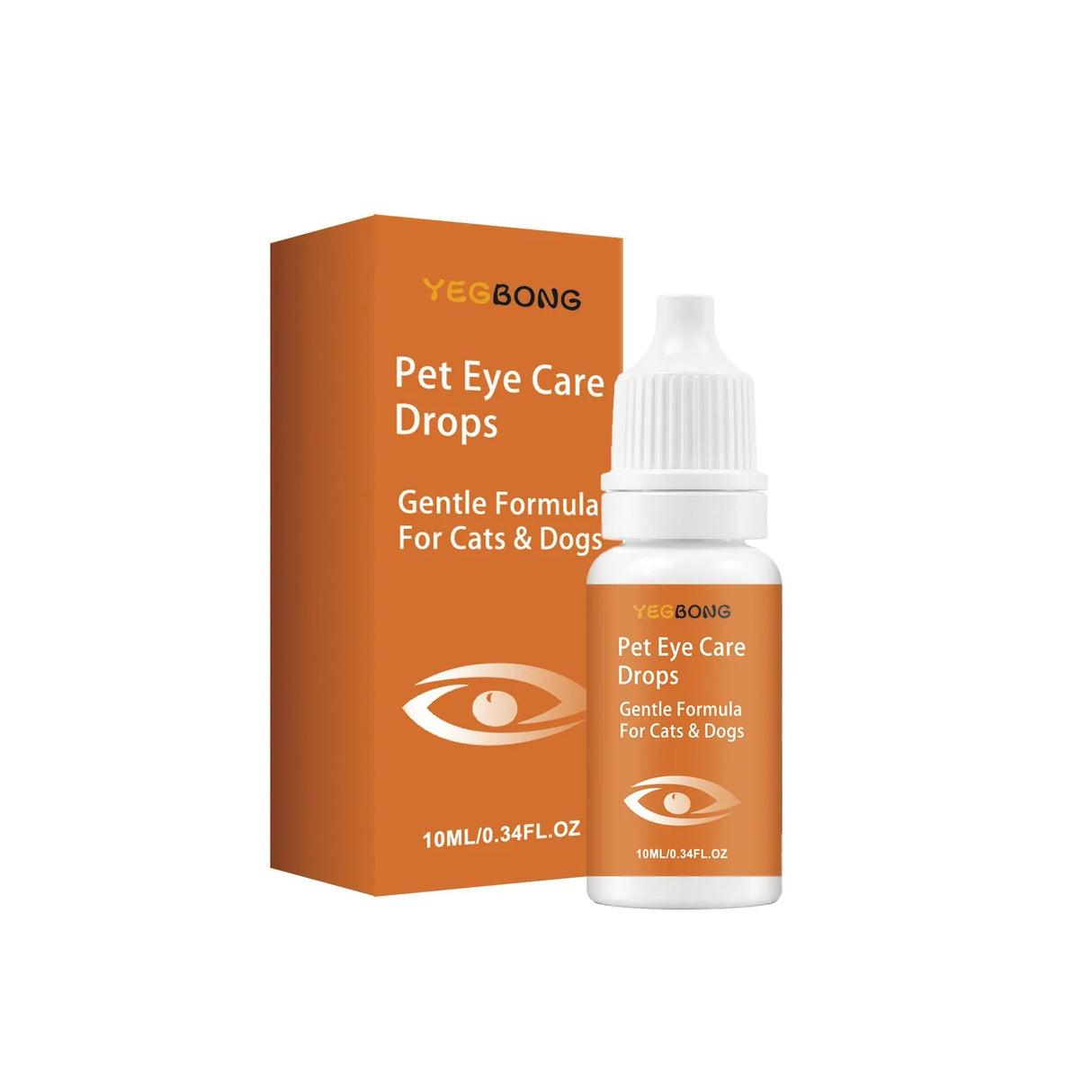 Pet Eye-Area Cleansing Drops – 2 Bottles