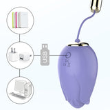 Remote Control Rose Vibrator Vibrating Rose Egg