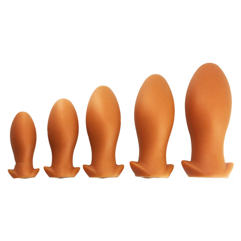 Dragon Egg Silicone Butt Plug Unisex Thrusting Butt Plug