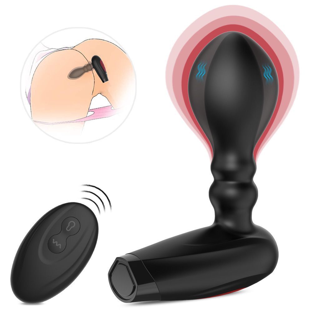 Backyard Strong Vibration Inflatable Anal Plug