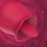 Rose Petal Vibrator | Tongue Vibrator  Clitoris Stimulator