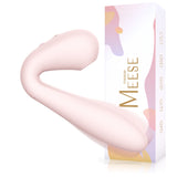 Flexible Pink Vibrating Dildos with Vibrating Suction