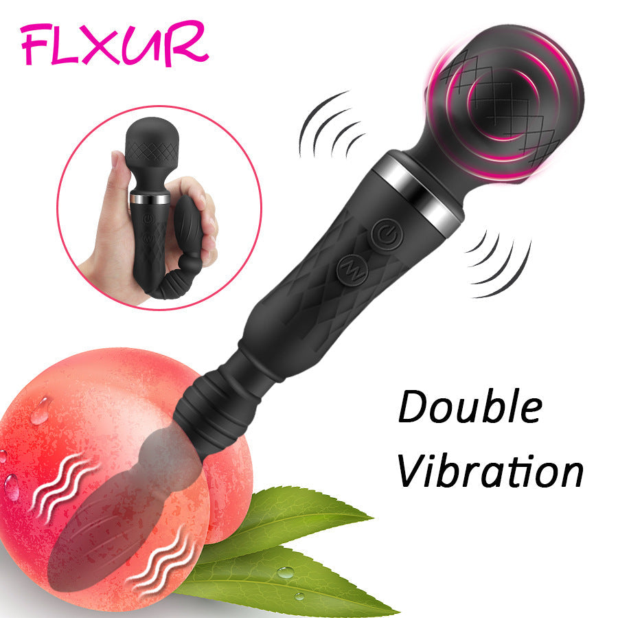 10 Frequency Double Vibrating Masturbation Butt Plug