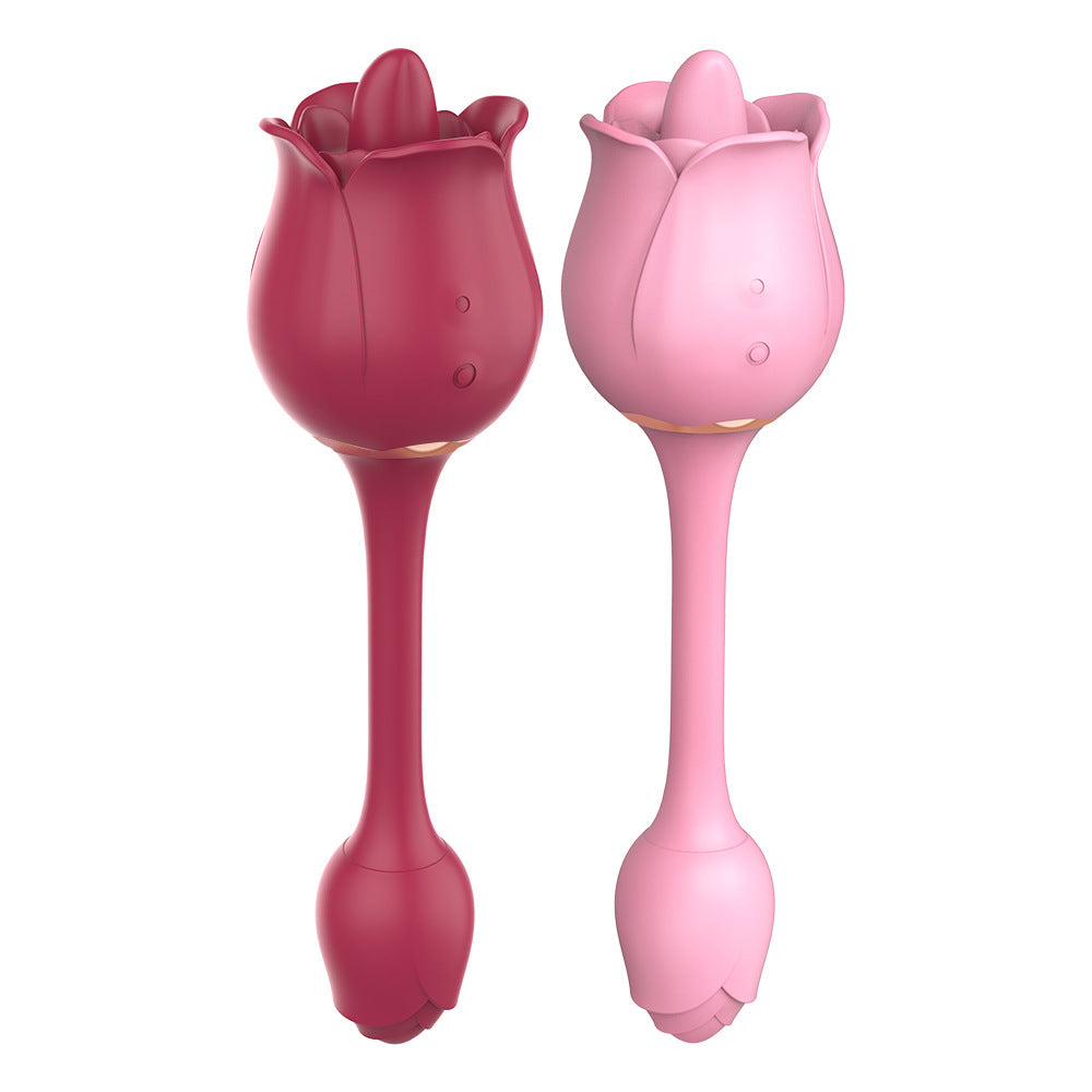 Rose Toy Double Breast Clit Stimulation Rose Masturbator | Dildos Clitoral Stimulator