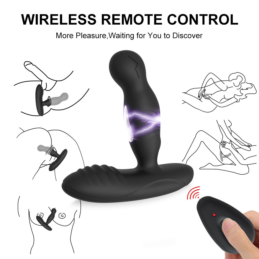 19 Frequency Electric Backyard Massager Anal Plug
