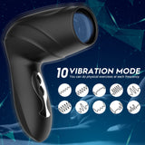 Hair Dryer Masturbation Cup 10 Vibration Mode Strong Suck Blowjob Toy-3