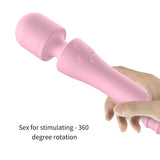 7 Frequency Thread New Magic Wand Silicone G-spot Vibrator