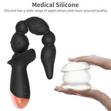 Strong Shock Lianzhu Silicone Pull Bead Back Court Anal Plug