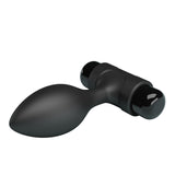 10-Frequency Strong Vibration Silicone Massage Anal Plug