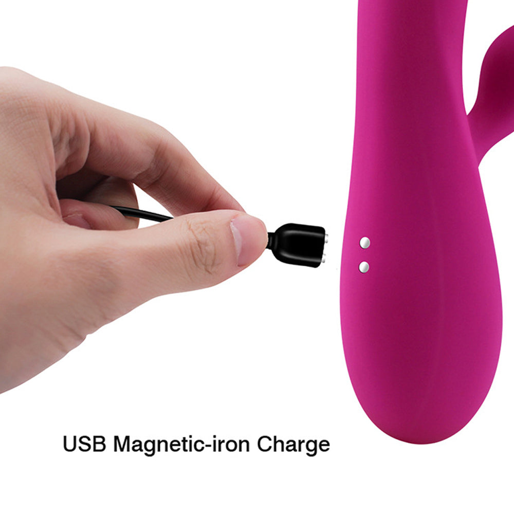 16-Mode Rabbit Vibrator| Waterproof Silicone Vibrating Dildos