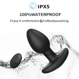 10 Frequency Electric Silicone Massage Remote Control Anal Plug