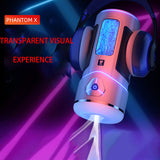 Phantom X 20 Vibrations Male Masturbator with App Control, Heating Function & Bluetooth Connectivity