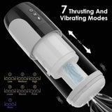 Fully Automatic Male Telescopic Vibrating Vocal Masturbator