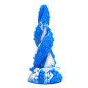 Dildos de fantasía líquida de tentáculo, ventosas de silicona, dildo con diseño por todas partes