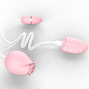 Vibrador Lame Rosas de Doble Lengua Masturbación Femenina Huevo Vibrador
