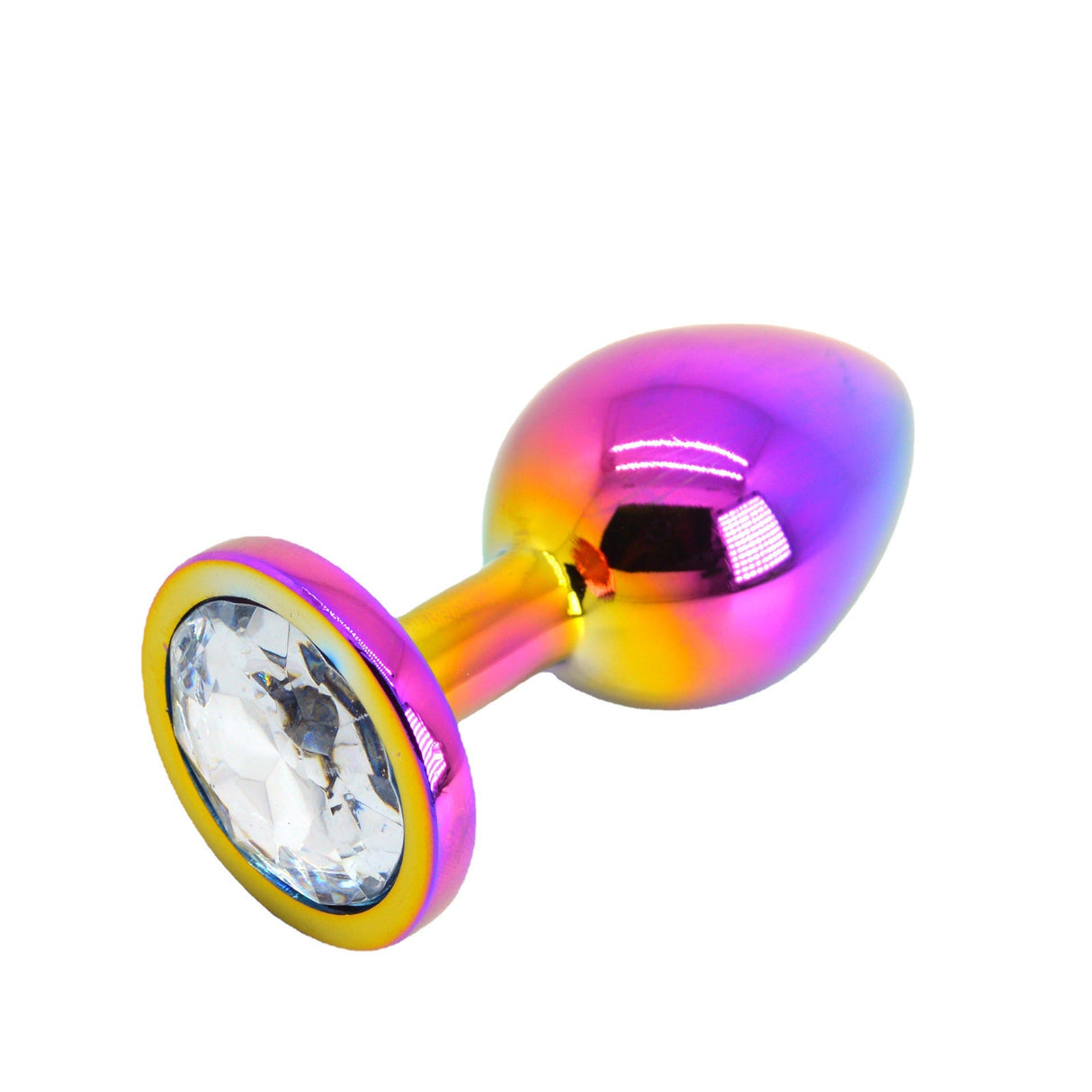 Jewel Butt Plug | Colorful Metal Butt Plug Portable Gem Butt Plug Set-6