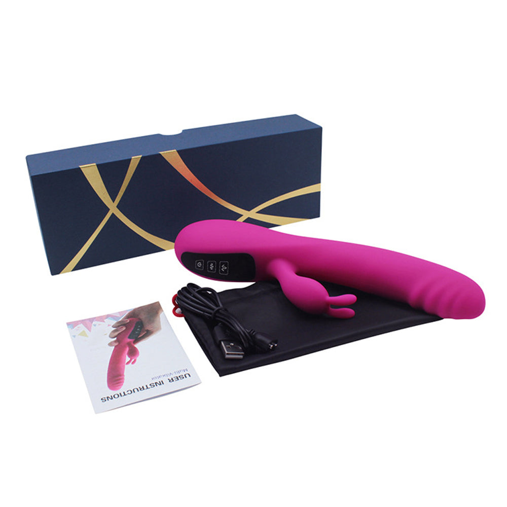 16-Mode Rabbit Vibrator| Waterproof Silicone Vibrating Dildos