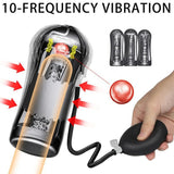 Multi-Channel Airbag Masturbation Cup - 10 Frequency Vibration-7