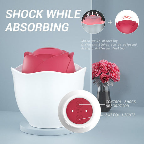 Rose suction Vibrator | Clitoral Stimulation Sucking Rose Vibrator-7